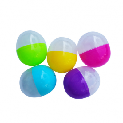 promotional plastic surprise candy box capsule empty egg toy for vending machine