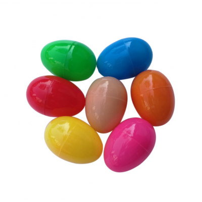 small egg shape surprise plastic capsule candy capsule toy for kids