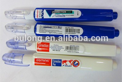 blue correction fluid,metal tips correction fluid